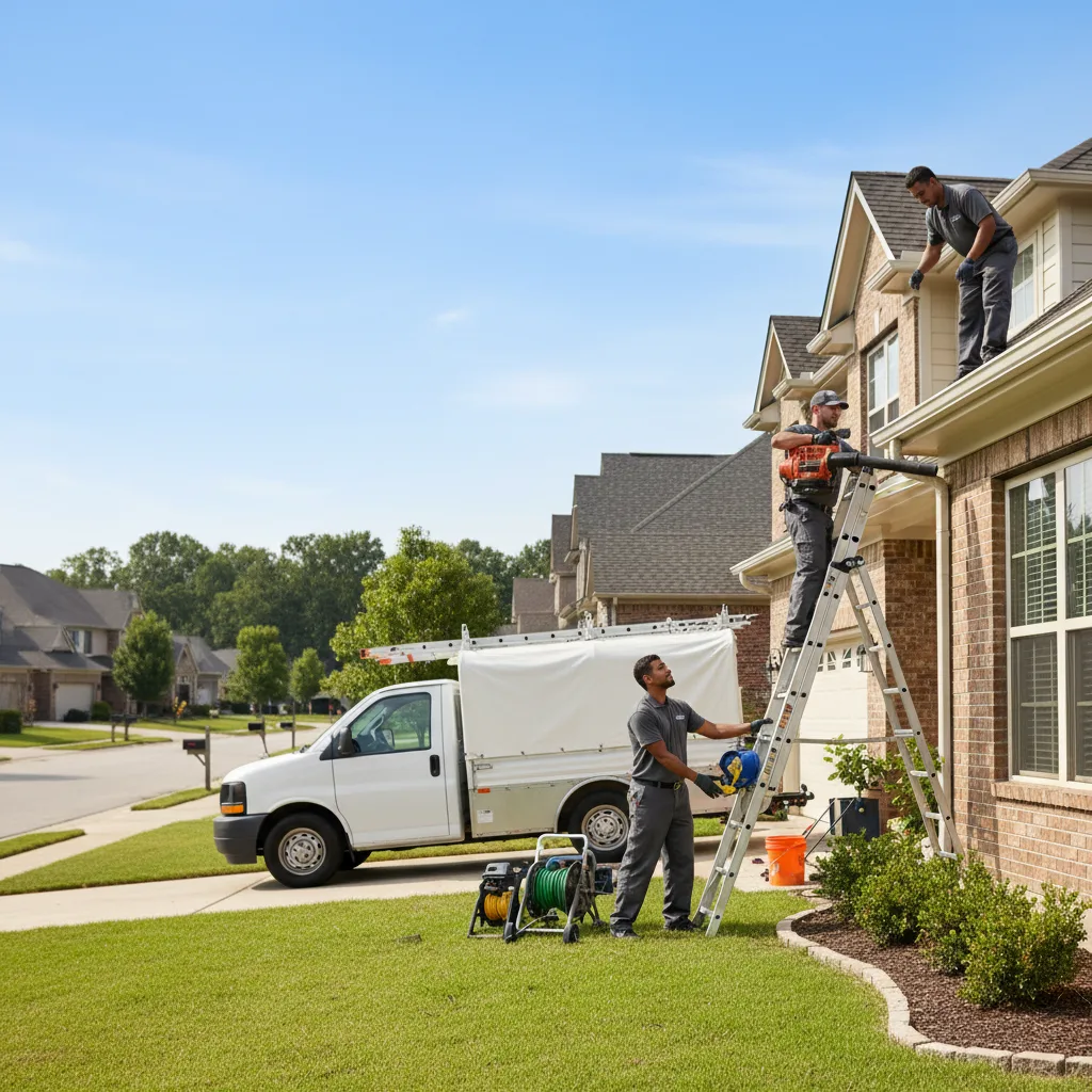 Home Gutter Service in Ivan, AR near me